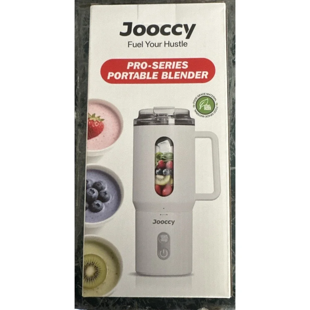 Jooccy Pro-Series Portable Handheld Blender J01-TS6R-W 120W 11oz USB-C